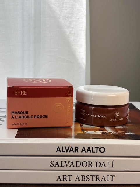 Masque à l'argile rouge